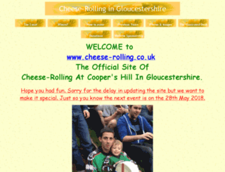 cheese-rolling.co.uk screenshot