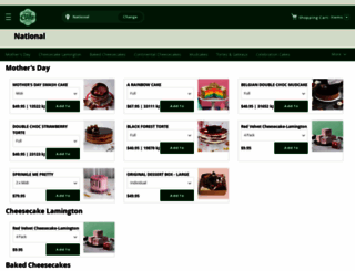 cheesecake.com.au screenshot