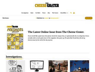 cheesegratermagazine.org screenshot