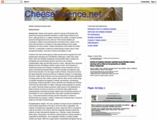 cheesescience.net screenshot