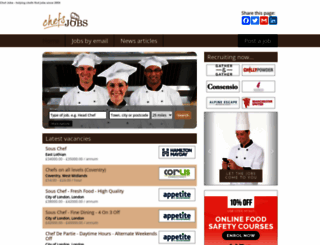 chef-jobs.co.uk screenshot