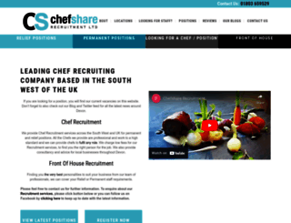 chef-recruitment.net screenshot