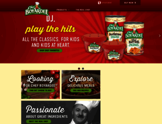 chefboyardee.com screenshot