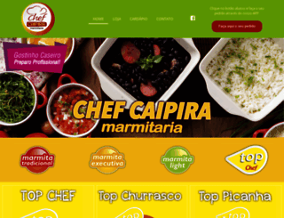 chefcaipira.com.br screenshot