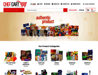 chefcart.com.bd screenshot