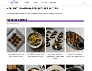 chefcindy.com screenshot