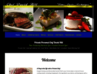 chefdavidhill.com screenshot