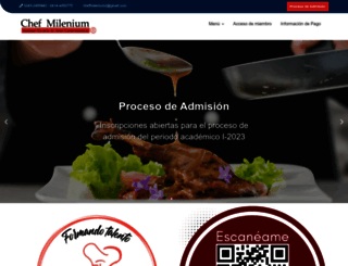 cheffmilenium.com screenshot