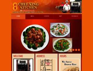 chefkingkitchen.com screenshot