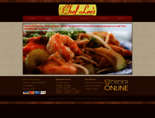 chefleesrestaurant.com screenshot