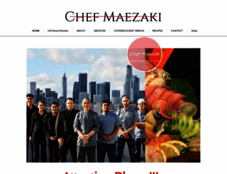 chefmaezaki.com screenshot