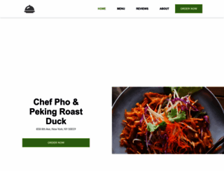 chefphopekingroastduck.com screenshot
