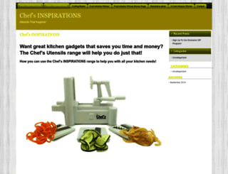 chefs-inspirations.com screenshot