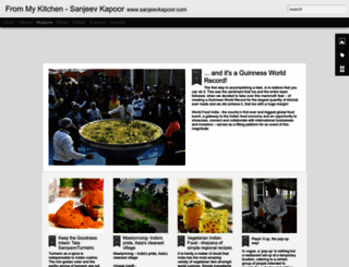 chefsanjeevkapoor.blogspot.com screenshot