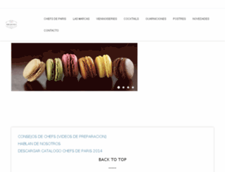 chefsdeparis.com screenshot