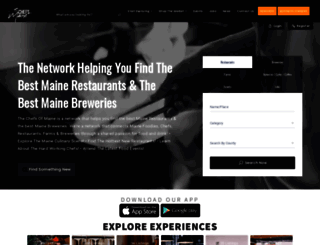 chefsofmaine.com screenshot