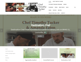 cheftimothytucker.com screenshot