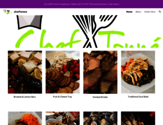 cheftonne.com screenshot