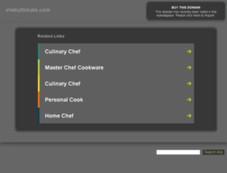 chefultimate.com screenshot
