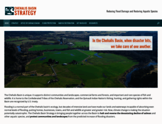 chehalisbasinstrategy.com screenshot