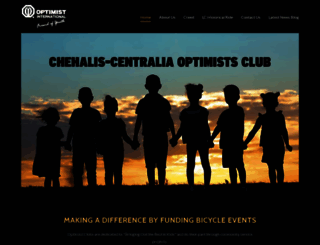 chehaliscentraliaoptimistclub.org screenshot