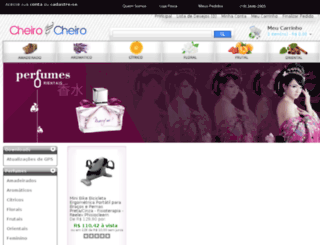cheiroecheiro.com.br screenshot