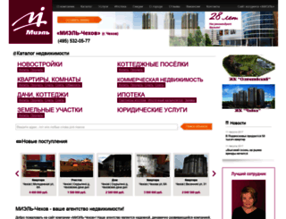 chekhov-miel.ru screenshot
