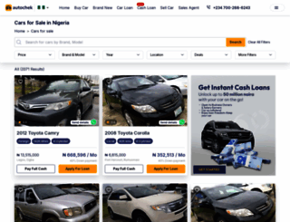 cheki.com.ng screenshot
