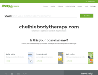 chelhiebodytherapy.com screenshot