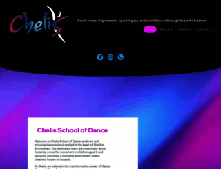 chelisschoolofdance.co.uk screenshot