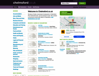 chelmsford.co.uk screenshot