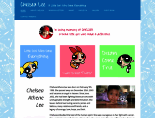 chelsealee.com screenshot