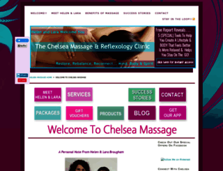 chelseamassage.com.au screenshot