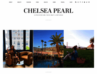 chelseapearl.com screenshot