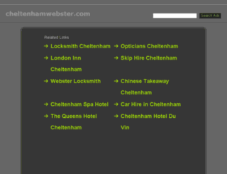 cheltenhamwebster.com screenshot