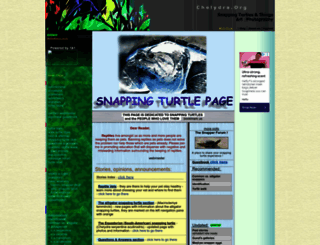 chelydra.org screenshot