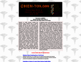 chem-tox.com screenshot