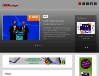 chemanager-online.com screenshot