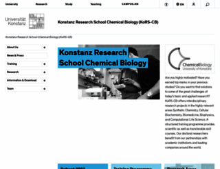 chembiol.uni-konstanz.de screenshot