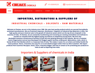 chemexchemicals.com screenshot