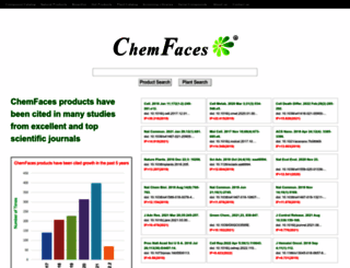 chemfaces.com screenshot