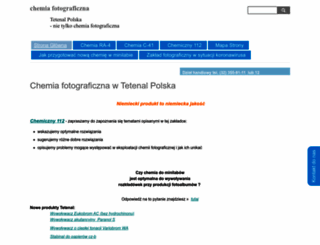 chemia-fotograficzna.pl screenshot