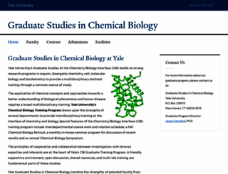 chemicalbiology.yale.edu screenshot