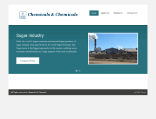 chemicalsandchemicals.com screenshot