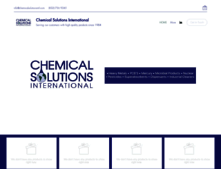chemicalsolutionsintl.com screenshot