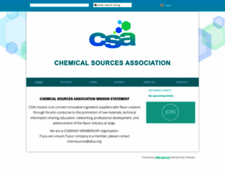 chemicalsources.org screenshot