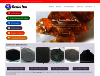 chemicalstore.com screenshot