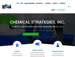 chemicalstrategies.com screenshot