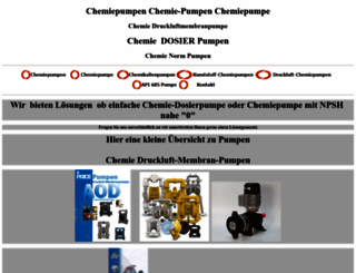 chemiepumpen.com screenshot