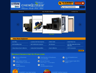 chemietroncleantech.com screenshot